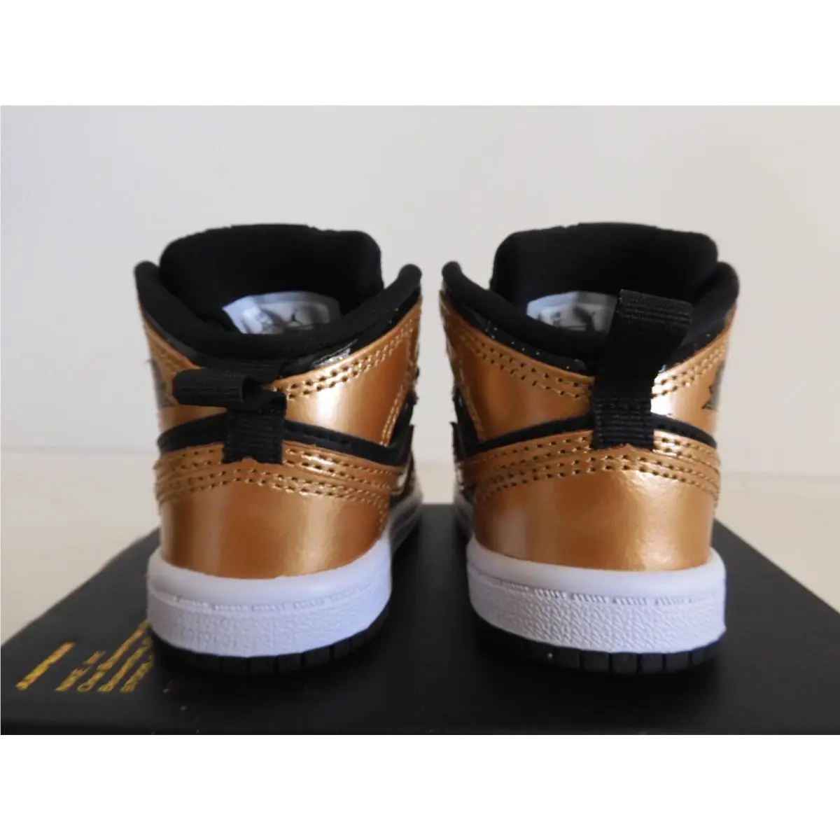 Nike shoes - Air Jordan 1 Mid - Air Mid - Black (UPC: 196152224965) 2