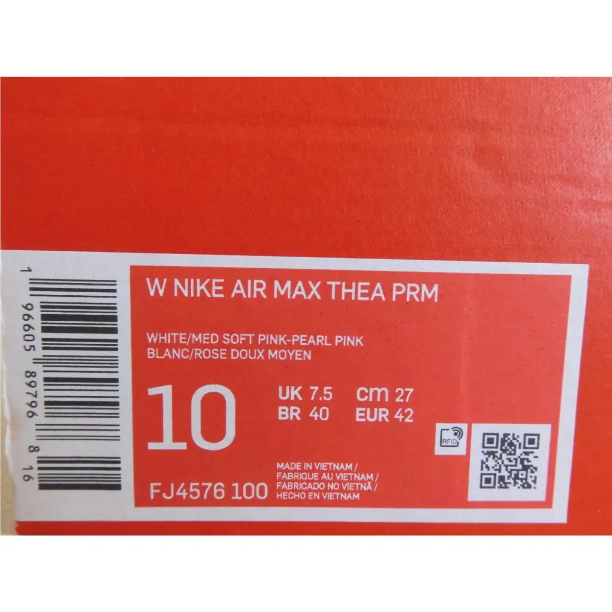 Nike shoes - Nike Air Max Thea - Air Max Thea - FJ4576-100 - White (UPC: 196605897968) 3
