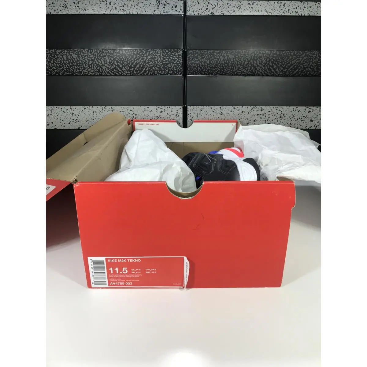 Nike shoes - Nike M2K Tekno - Tekno - AV4789-003 - Dark Grey/Black-Baroque Brown (UPC: 0887231646777) 3