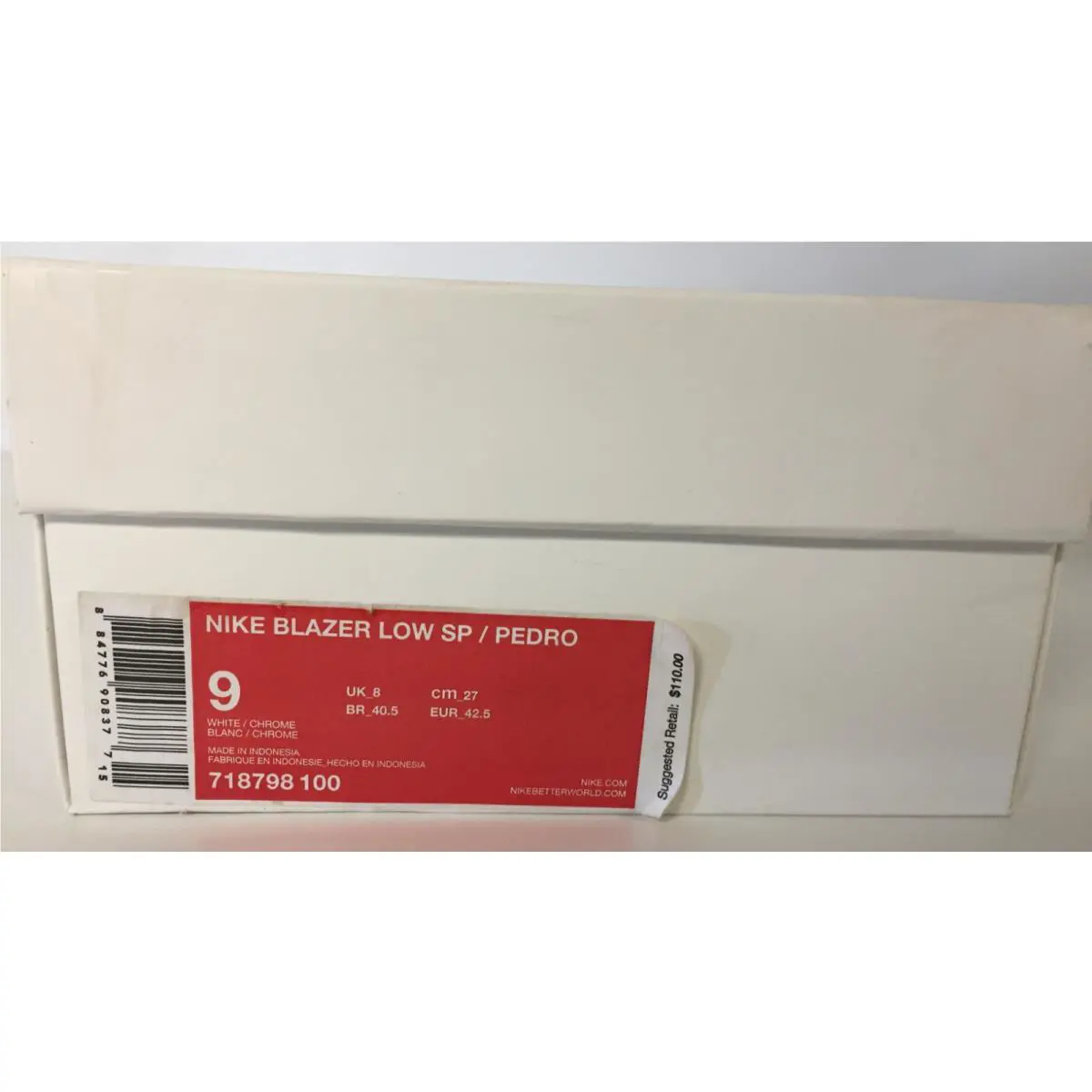 Nike shoes - Nike Blazer - Blazer - 718798100 - White (UPC: 884776908377) 11