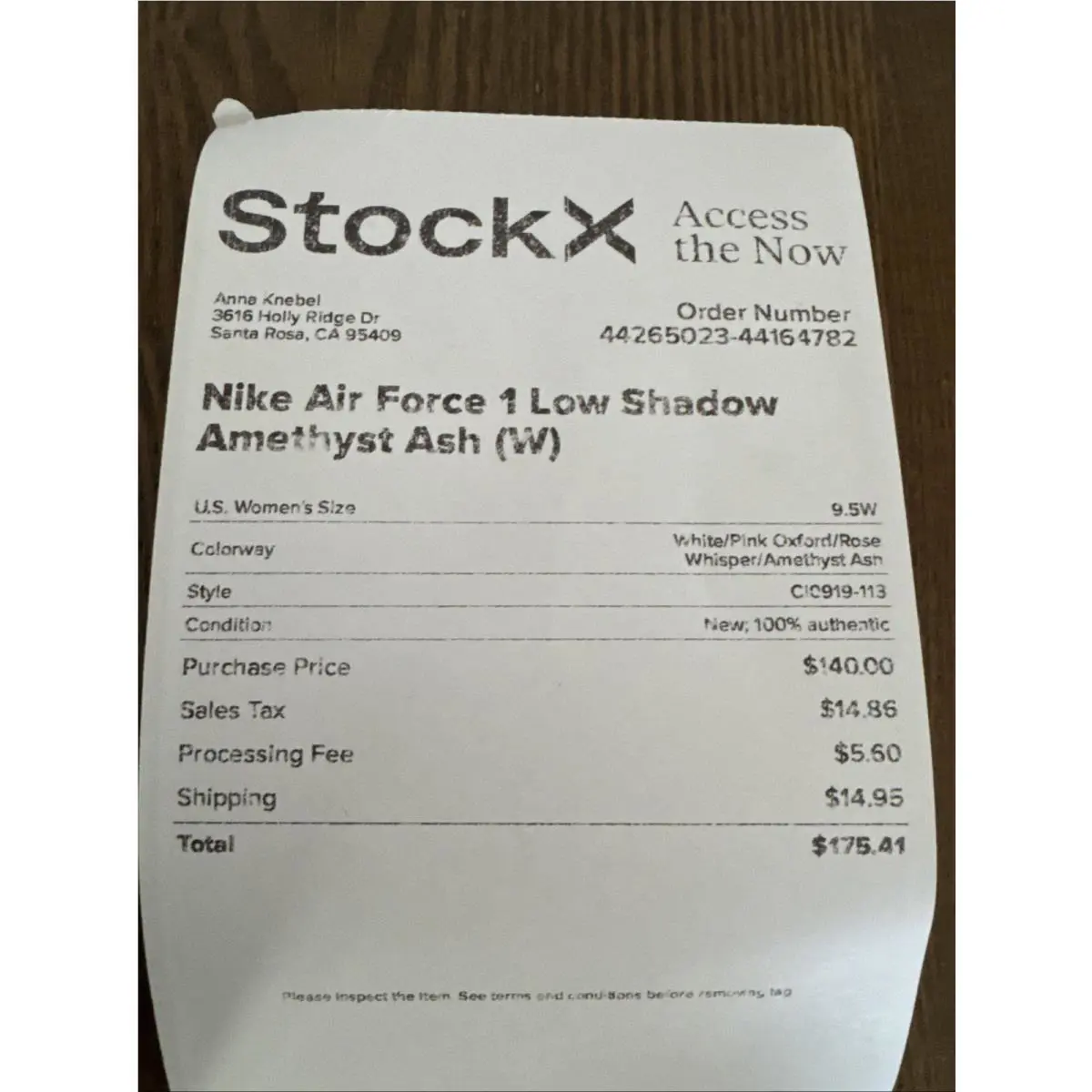 Nike shoes - Nike Air Force 1 - Air Force - CI0919-113 - Fresh Pink/White/Purple 7