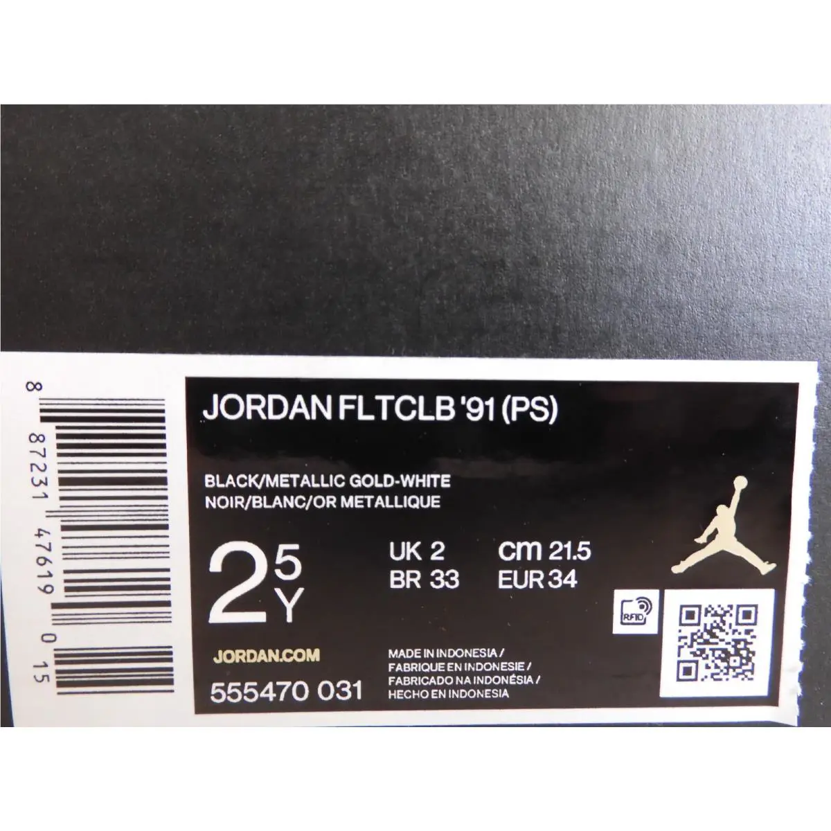 Nike shoes - Jordan Flight Club 91 - Flight Club - Black (UPC: 887231476190) 3