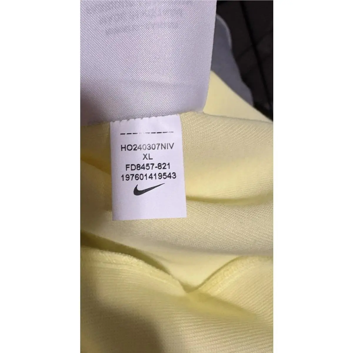 Nike clothing - Nike NRG Nocta Tch - NRG Nocta Tch - Yellow (UPC: 197601419543) 4