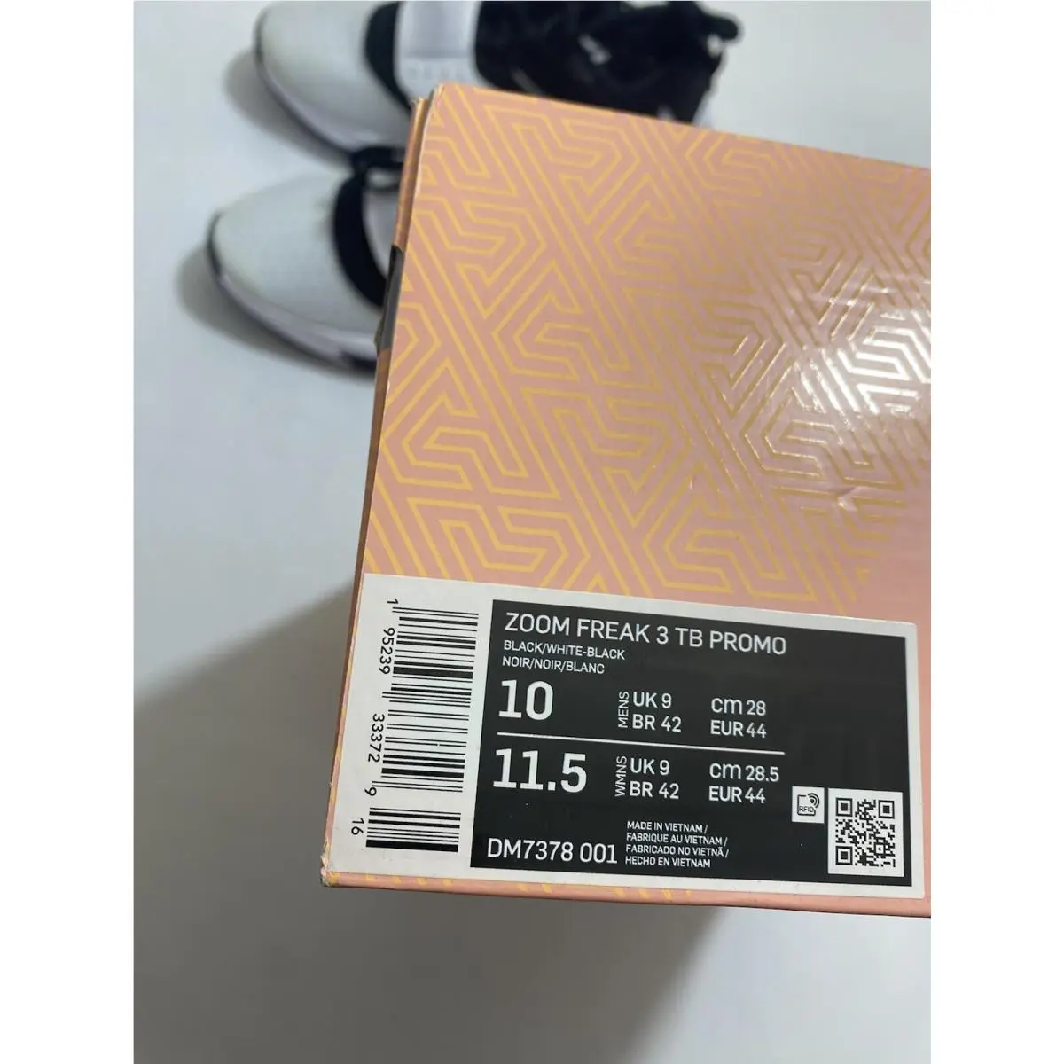 Nike shoes - Nike Zoom Freak - Zoom Freak - DM7378 001 - Black (UPC: 0195239333729) 8