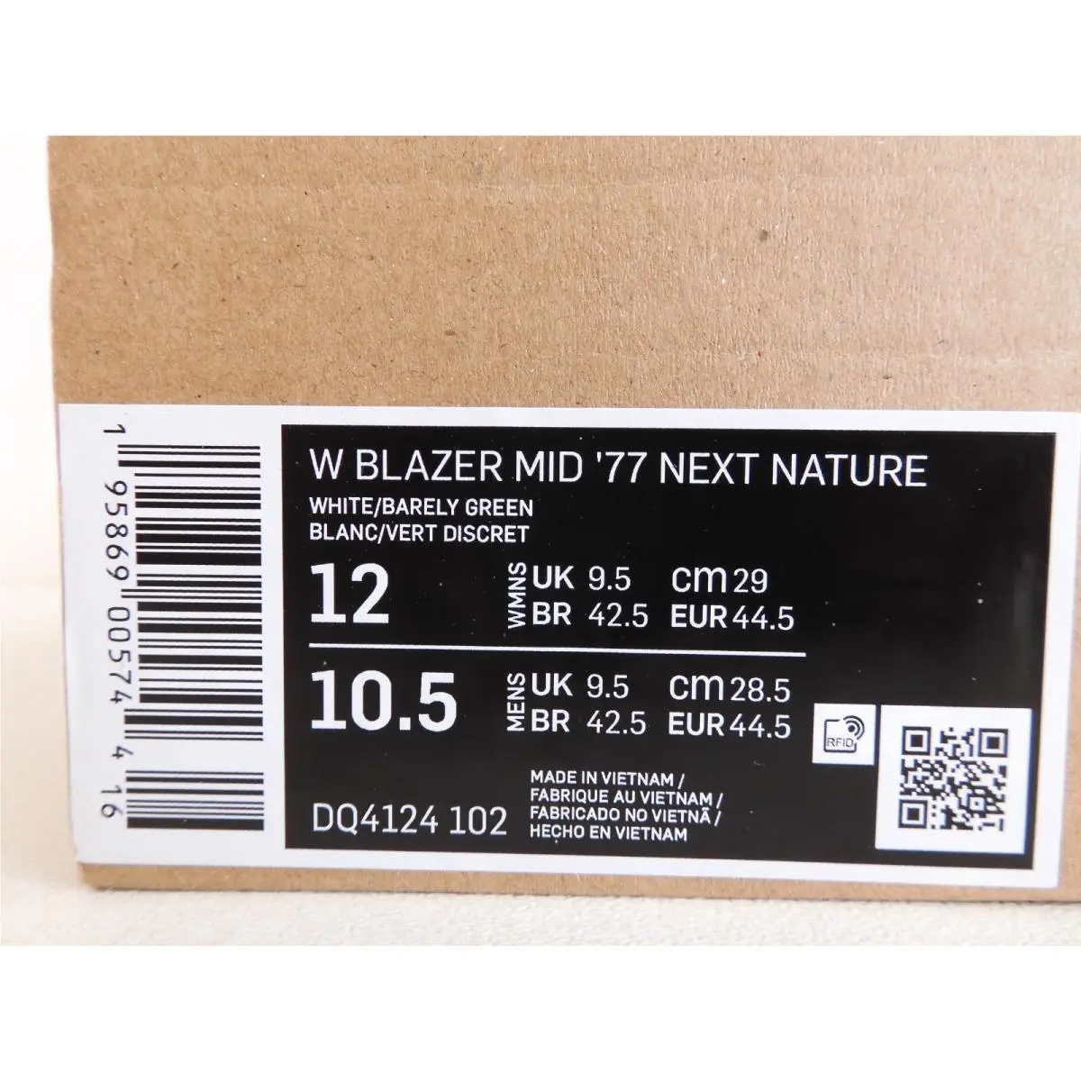 Nike shoes - Nike Blazer Mid 77 - Blazer Mid - White (UPC: 195869005744) 3