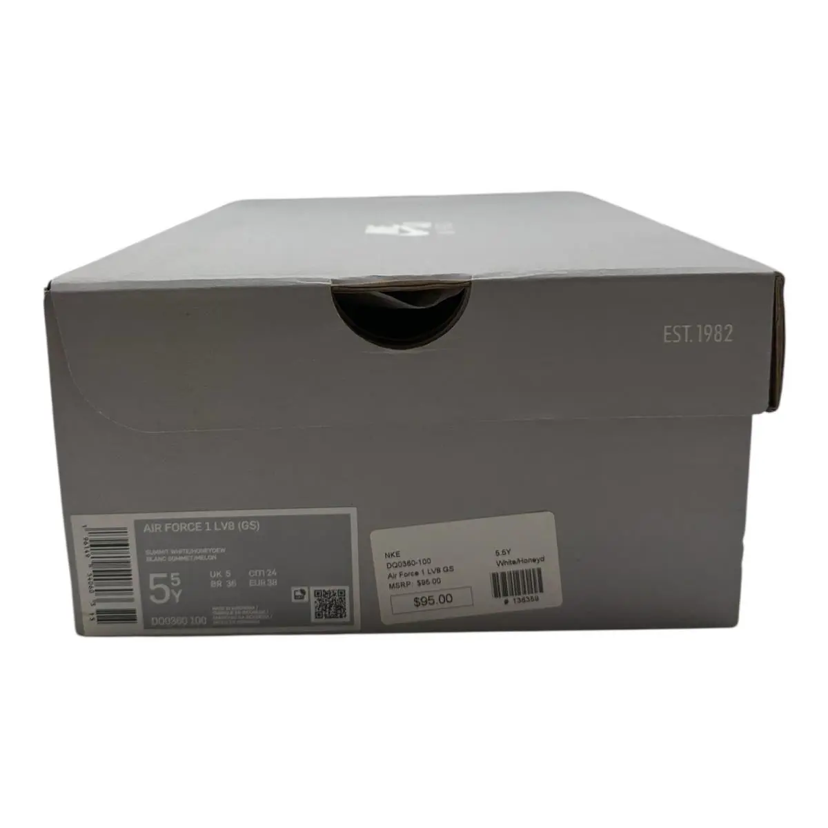 Nike shoes - Nike Air Force 1 `07 LV8 - White 9