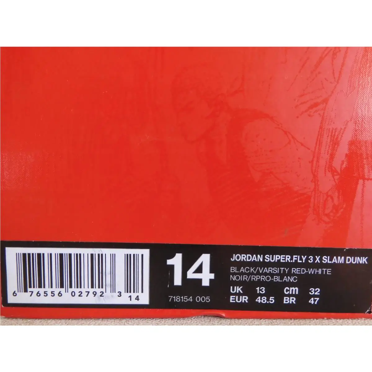 Nike shoes - Jordan Super.Fly 3 - 718154-005 - Black (UPC: 676556027923) 6