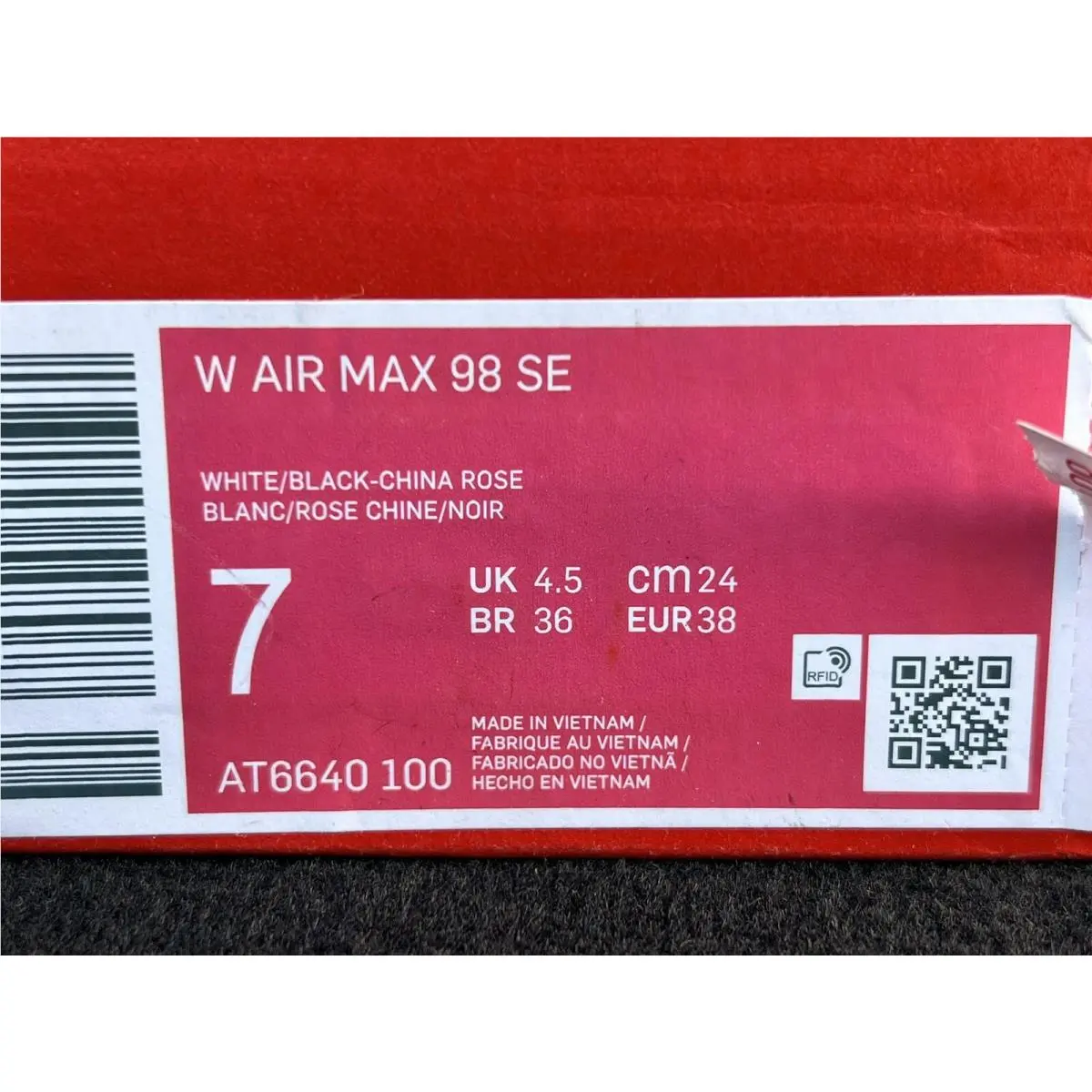 Nike shoes - Nike Air Max 98 - Air Max - AT6640-100 - Pink 6