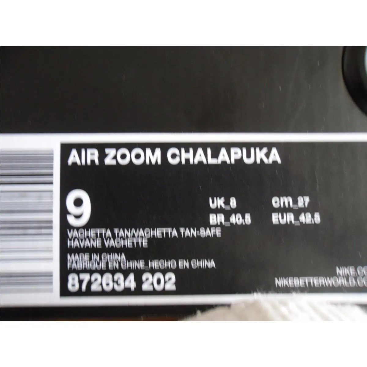 Nike shoes - Nike Air Zoom Chalapuka - Air Zoom Chalapuka - Brown (UPC: 886691454076) 3