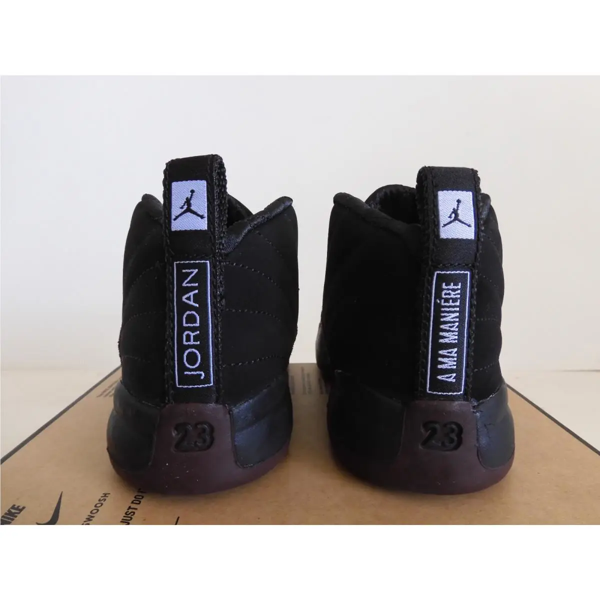 Nike shoes - Air Jordan 12 - Air - Black (UPC: 196152545855) 2