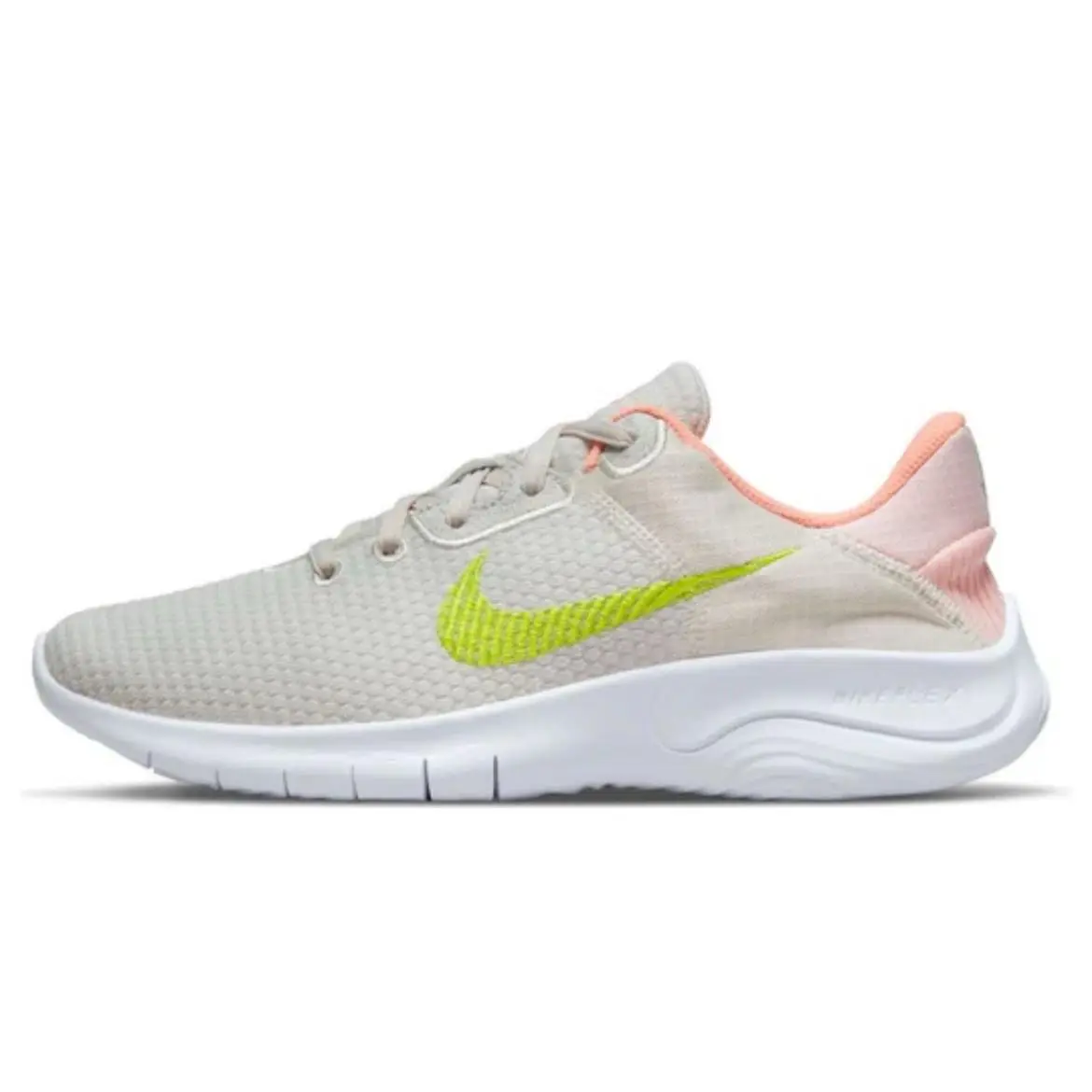 Size 8.5 - Womens Nike Flex Experience Run 11 NN Light Bone Atomic Green