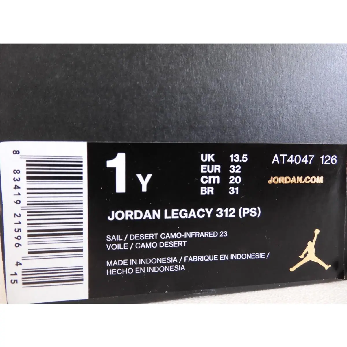 Nike shoes - Jordan Legacy 312 - Legacy - Brown (UPC: 883419215964) 3