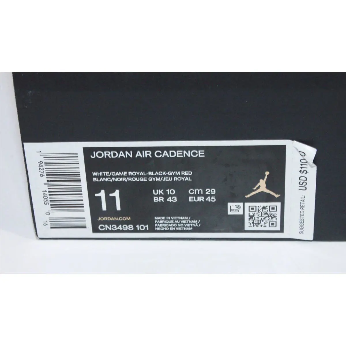 Nike shoes - Air Jordan Air Cadence - Air Air Cadence - CN3498-101 - White 11