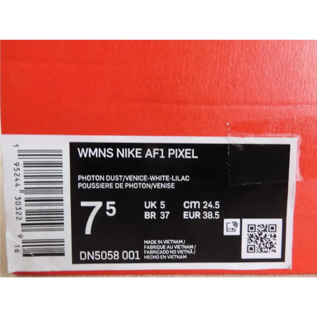 Nike shoes - Nike Air Force 1 Pixel - DN5058-001 - Gray (UPC: 195244303229) 6
