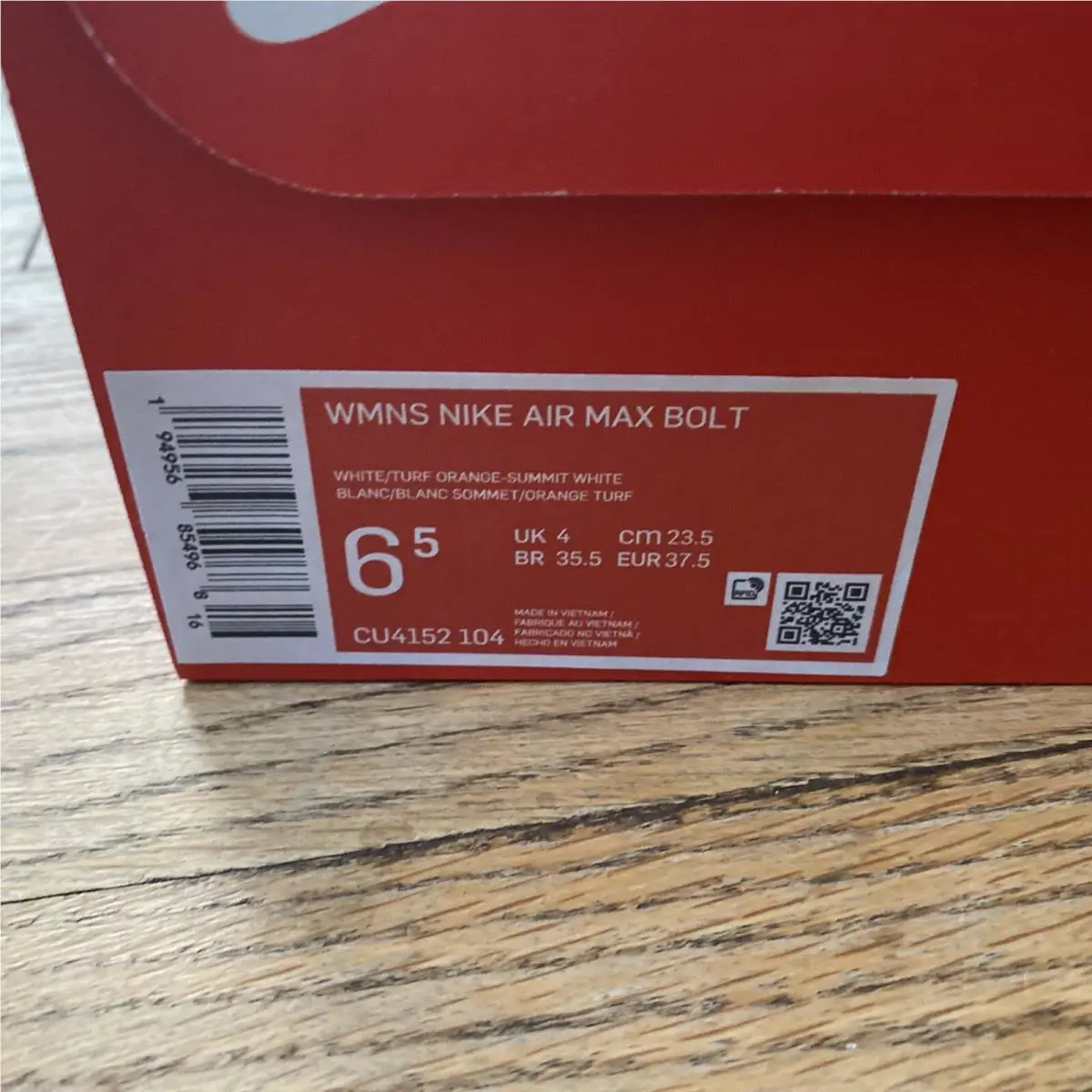 Nike shoes - Nike Air Max Bolt - Air Max Bolt - CU4152 104 - White 4