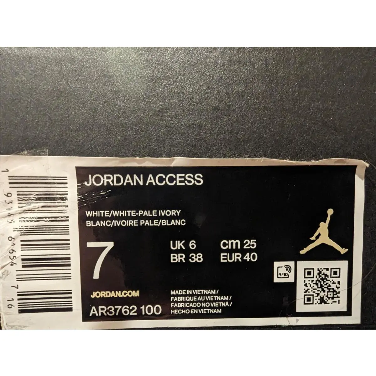 Nike shoes - Air Jordan Access - Air Access - White (UPC: 886916096692) 4