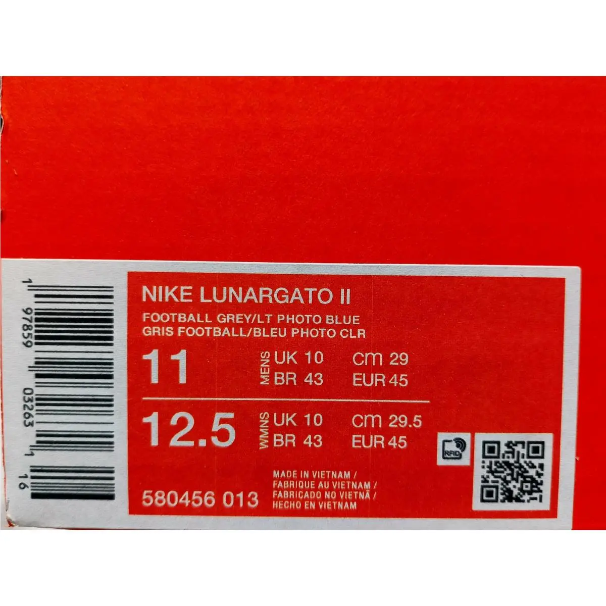 Nike shoes - Nike Gato - Gato - 580456-013 - Gray (UPC: 197859032631) 3