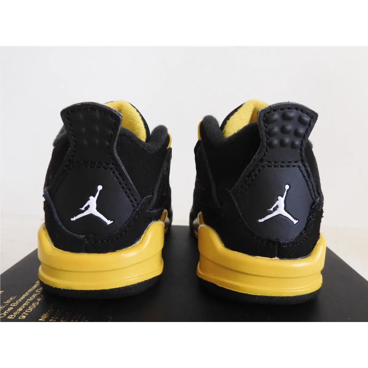 Nike shoes - Air Jordan 4 - Air - Black (UPC: 196604469036) 2