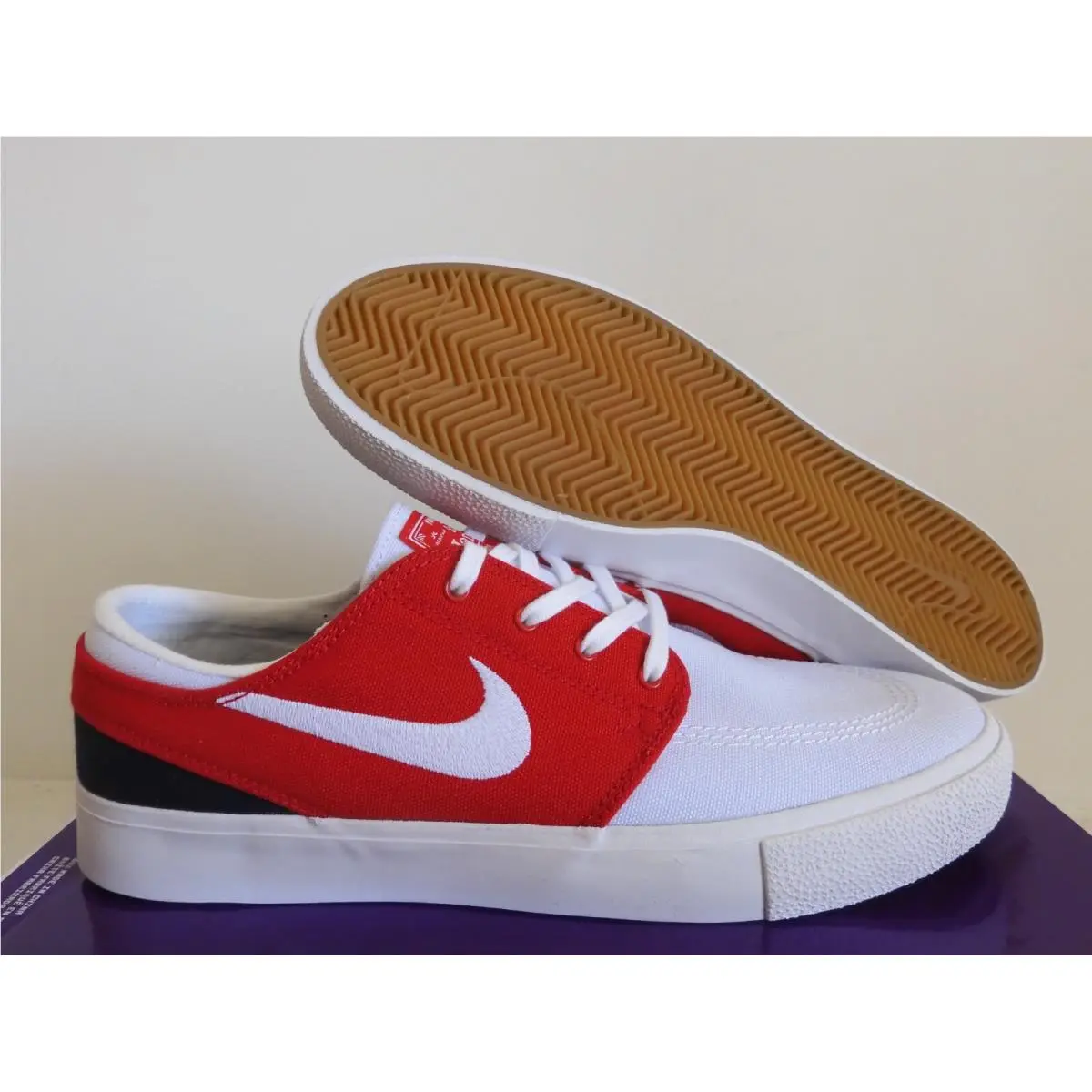 Nike SB Zoom Janoski Cnvs Canvas RM Usa White-uni Red SZ 8 AR7718-105