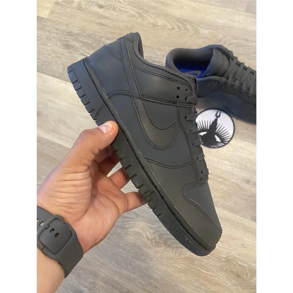 Nike shoes - Nike Dunk Low - Dunk Low - FZ3781-060 - Anthracite/Racer Blue/Black (UPC: 196976360139) 8