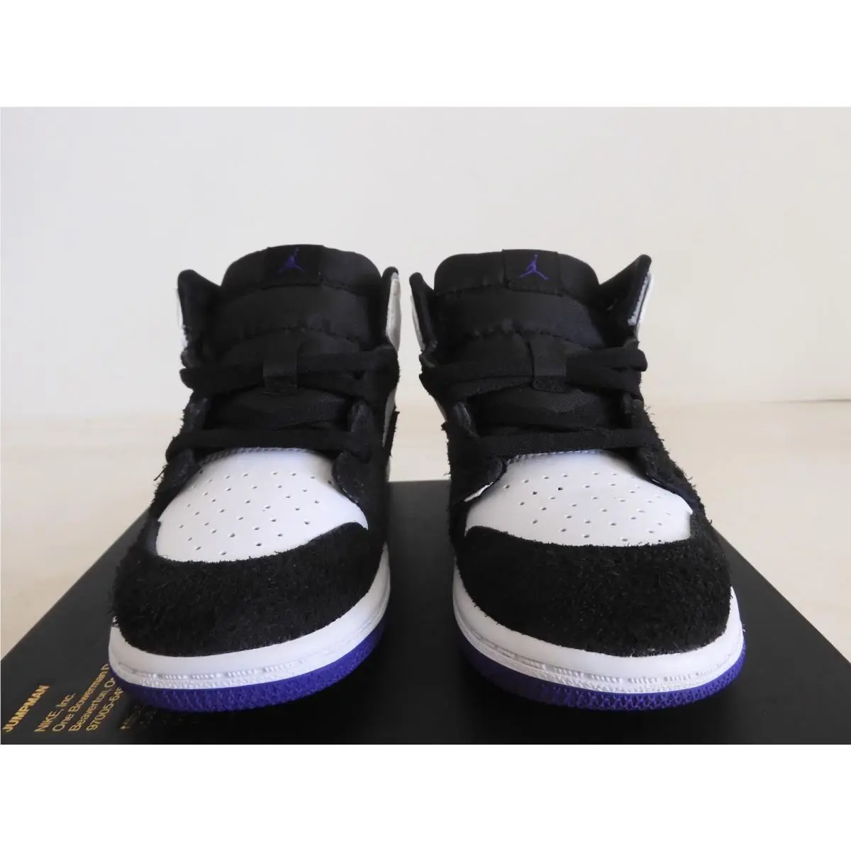 Nike shoes - Air Jordan 1 Mid - Air Mid - White (UPC: 194498324127) 1