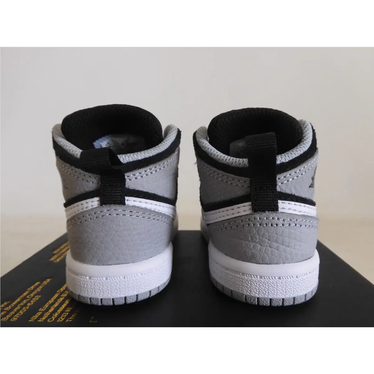 Nike shoes - Air Jordan 1 Mid - Air Mid - Black (UPC: 195869234915) 2