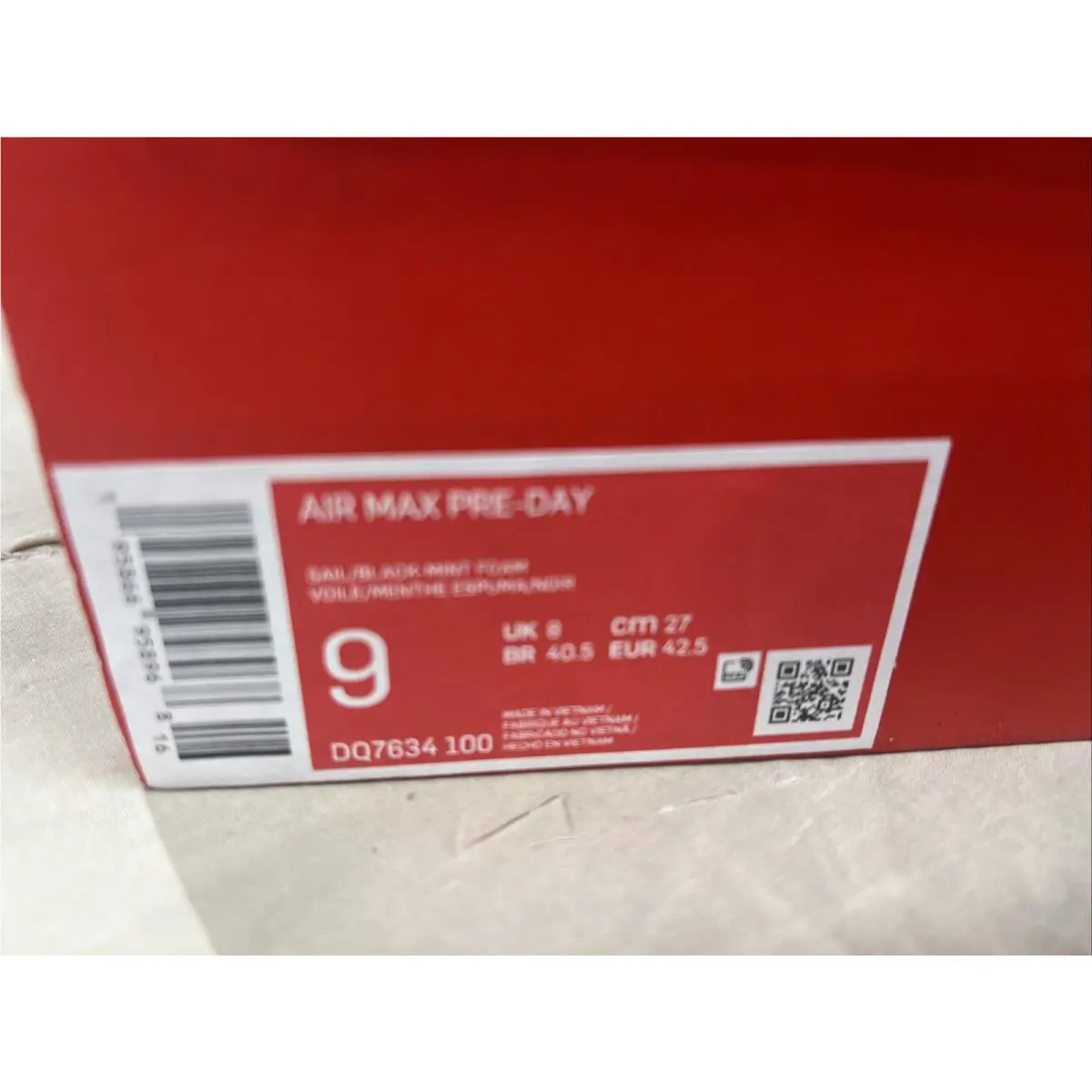 Nike shoes - Nike Air Max Pre-Day - Air Max - DQ7634-100 - Sail-Black-Sanddrift-Pure Platinum 7