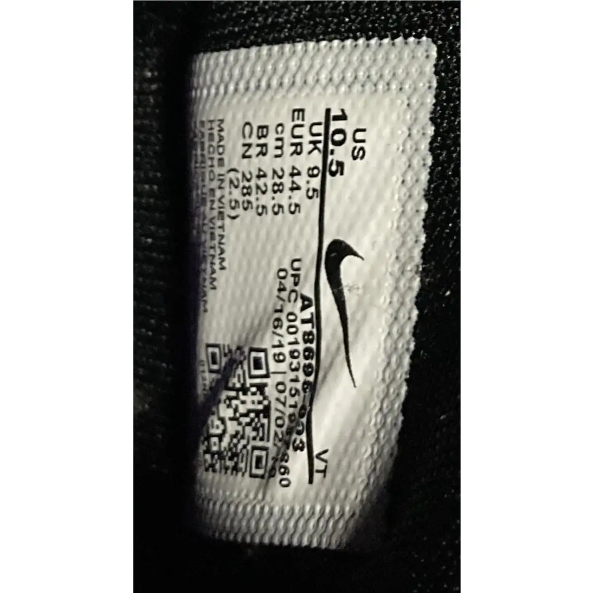 Nike shoes - NA - AT8396-003 - Black 9