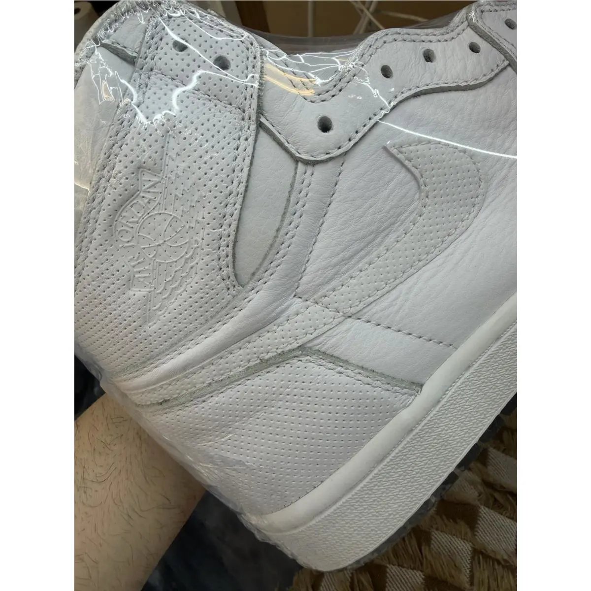 Nike shoes - Jordan - 555088-100 - WHITE/BLACK-WHITE 1