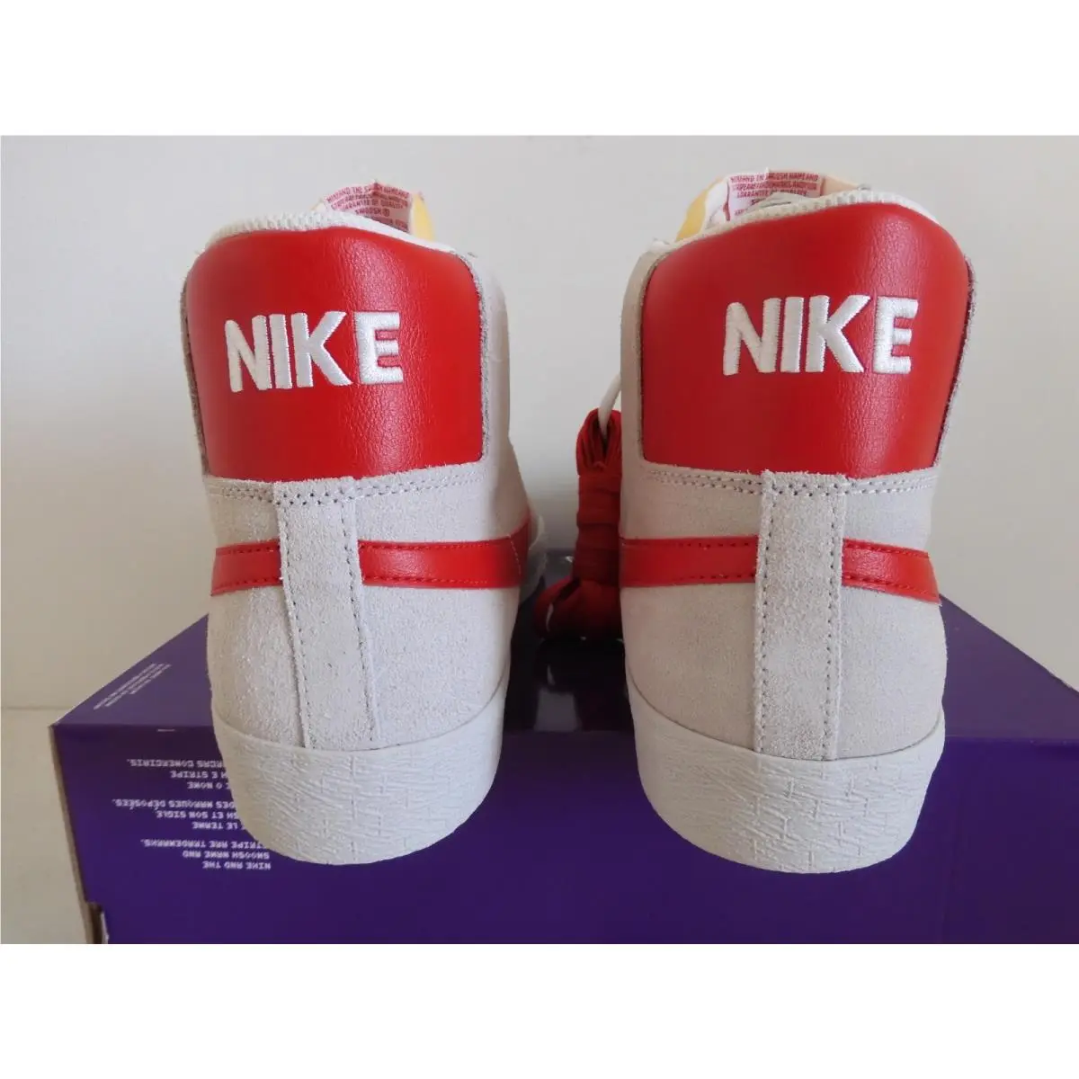 Nike shoes - Nike SB Zoom Blazer Mid - 864349 109 - White (UPC: 196148844412) 2