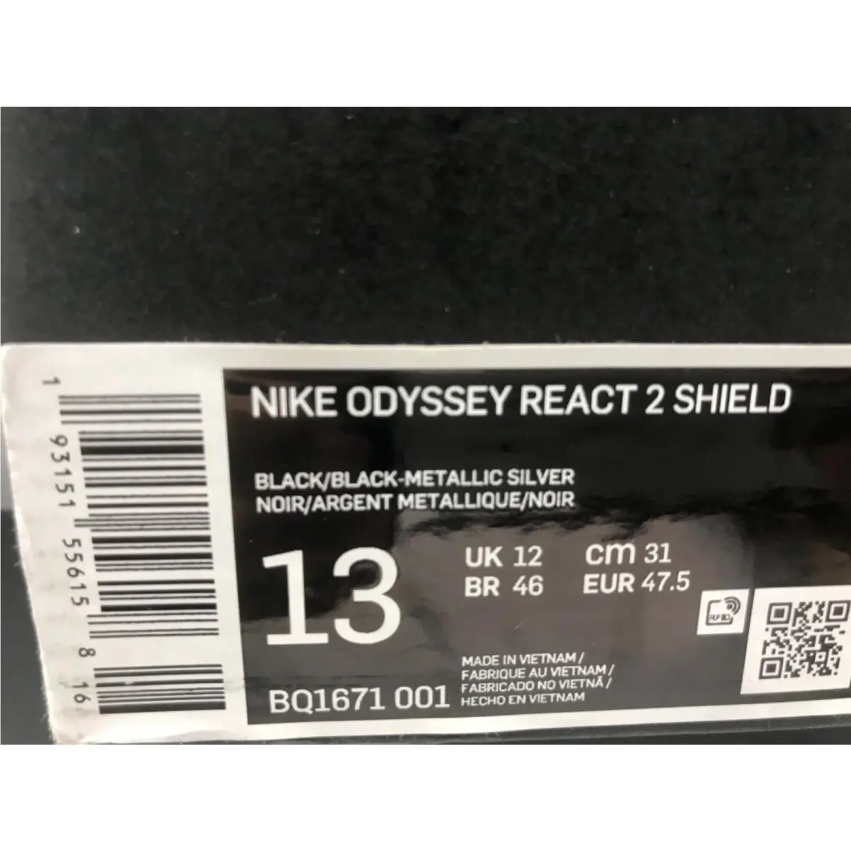 Nike shoes - Nike React - React - BQ1671-001 - Black (UPC: 193151556158) 3