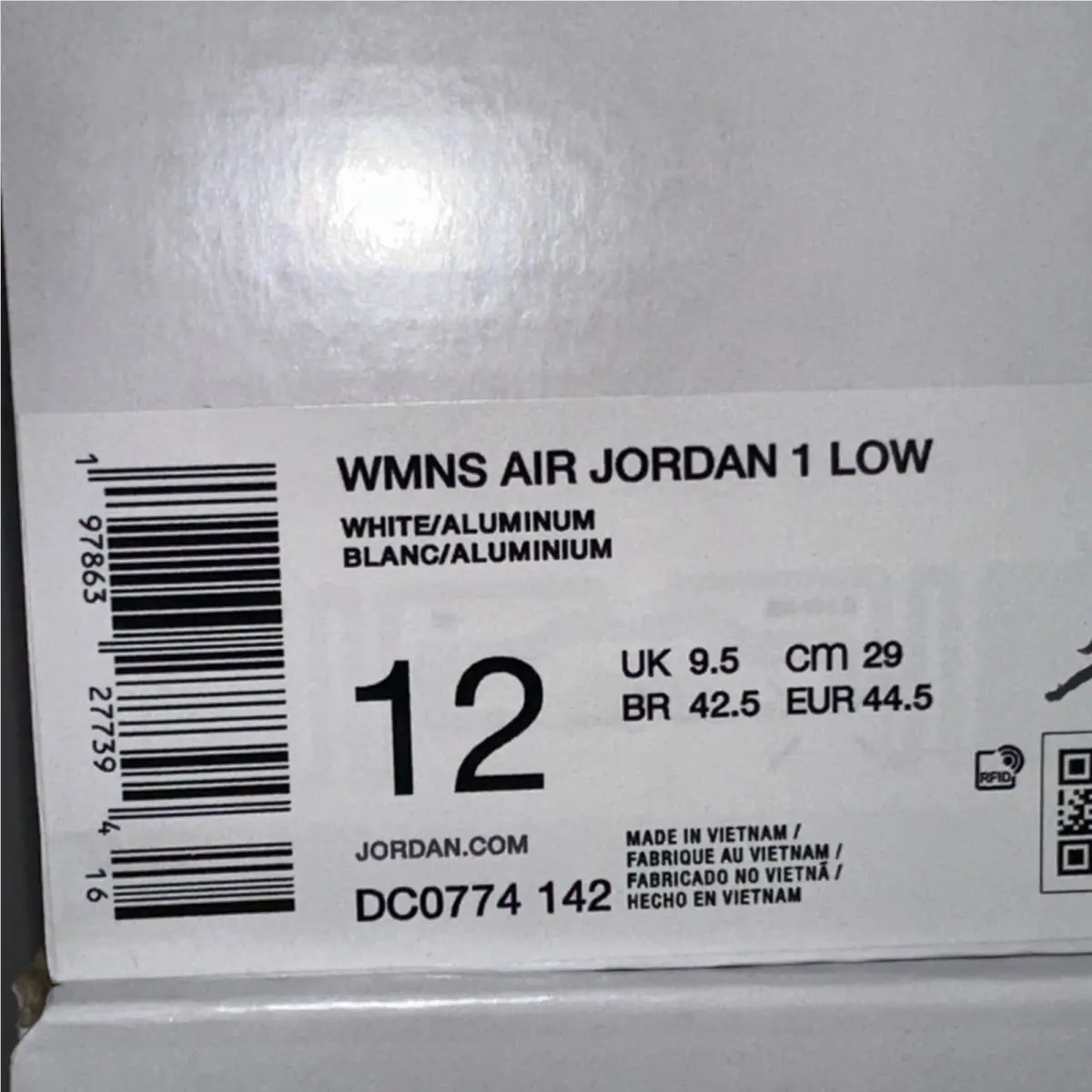 Nike shoes - Air Jordan 1 - Air - DC0774-142 - Blue 4