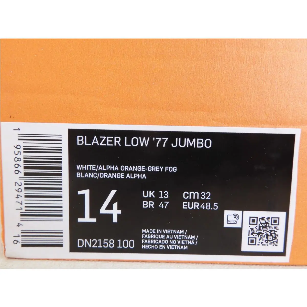 Nike shoes - Nike Blazer 77 - Blazer - DN2158-100 - White (UPC: 195866294660) 3