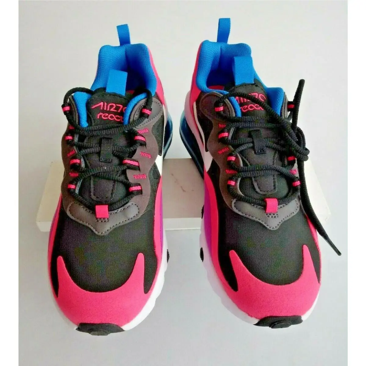 Nike shoes - Nike Air Max 270 - Air Max - BQ0101-001 - Black/Hyper Pink/White, Manufacturer: BLACK/HYPER PIK/WHITE 1