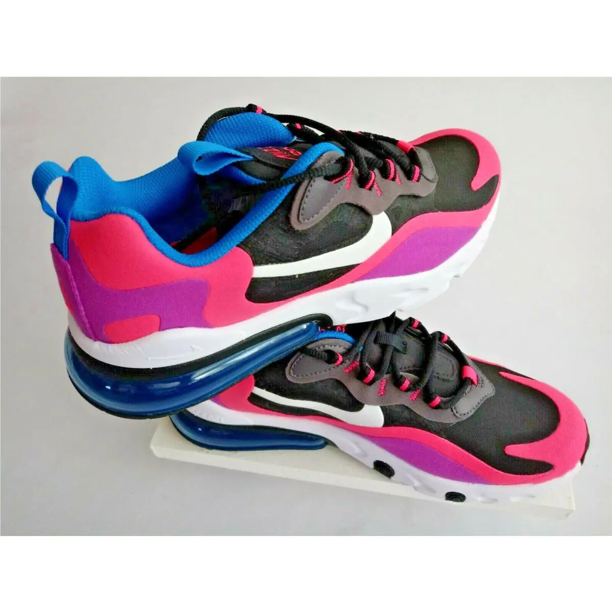 Nike shoes - Nike Air Max 270 - Air Max - BQ0101-001 - Black/Hyper Pink/White, Manufacturer: BLACK/HYPER PIK/WHITE 5