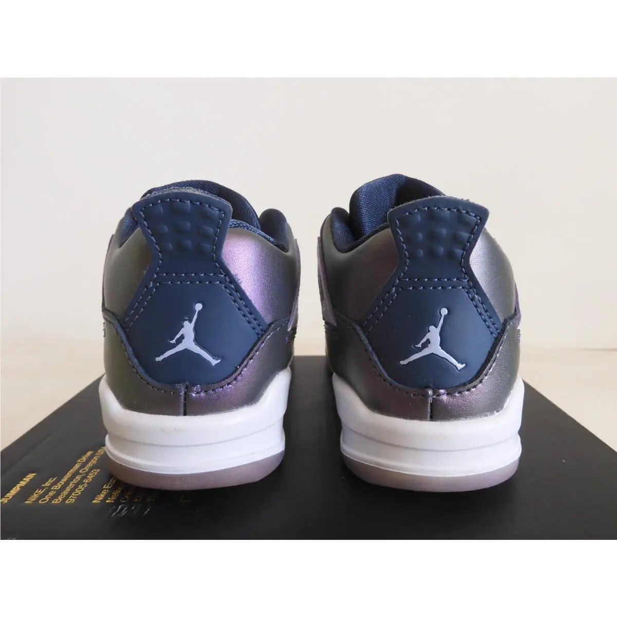 Nike shoes - Air Jordan 4 - Air - Blue (UPC: 192499455352) 2