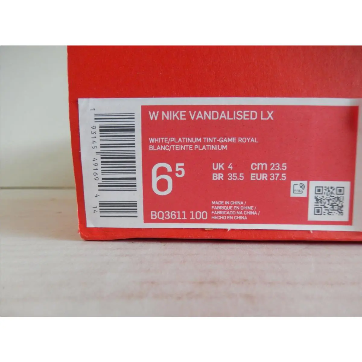Nike shoes - Vandal - Vandal - White (UPC: 193145491694) 3