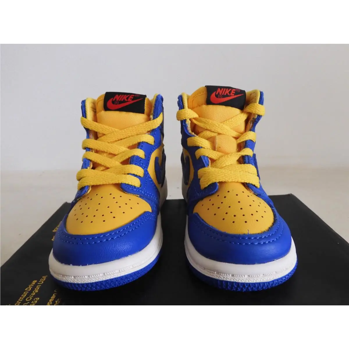 Nike shoes - Air Jordan 1 - Air - Yellow (UPC: 196154614580) 1
