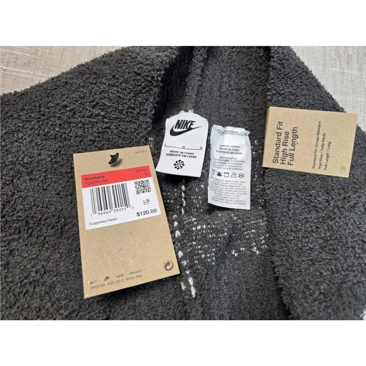 Nike clothing - FD4288-254 - FD4288-254 - Gray White 3