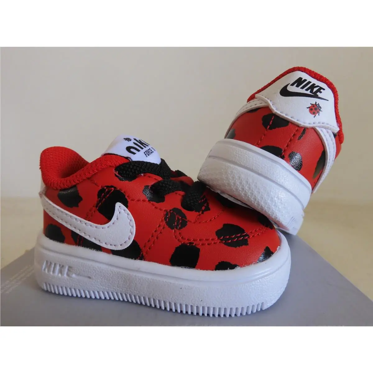 Nike shoes - Nike Air Force 1 - Air Force - Red (UPC: 194957447367) 0