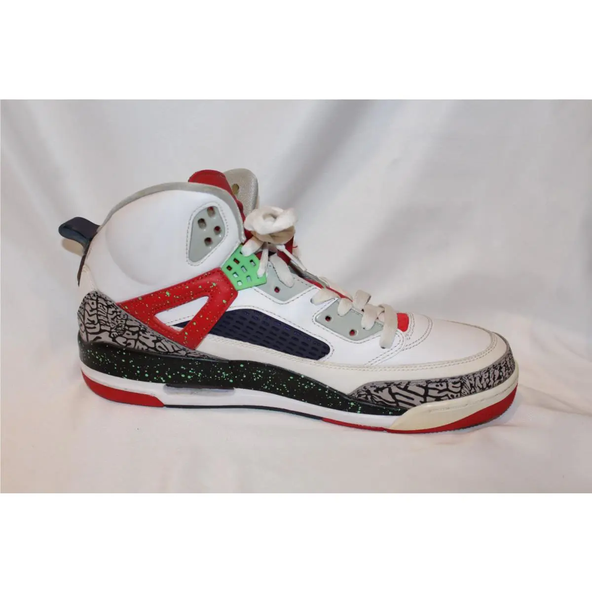 Nike shoes - Air Jordan Spizike - Air Spizike - White/Red/Cement 4