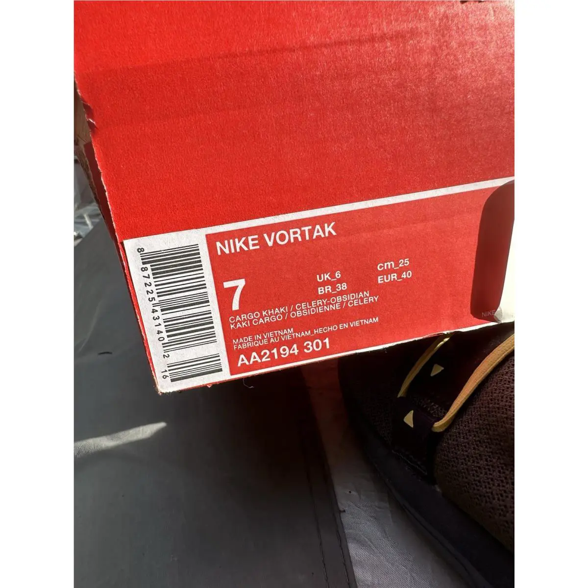 Nike shoes - Vortak - Vortak - AA2194301 - Green (UPC: 00887225440275) 6