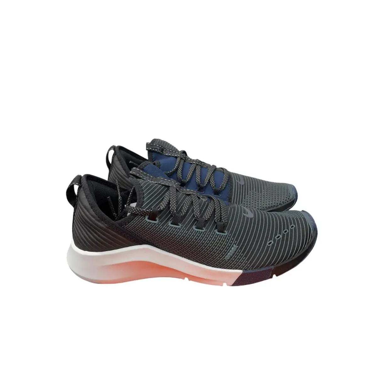 Nike Women Air Zoom Elevate Mtlc AJ7795 044 Black/mtlc Armory Navy Size 9 - Black