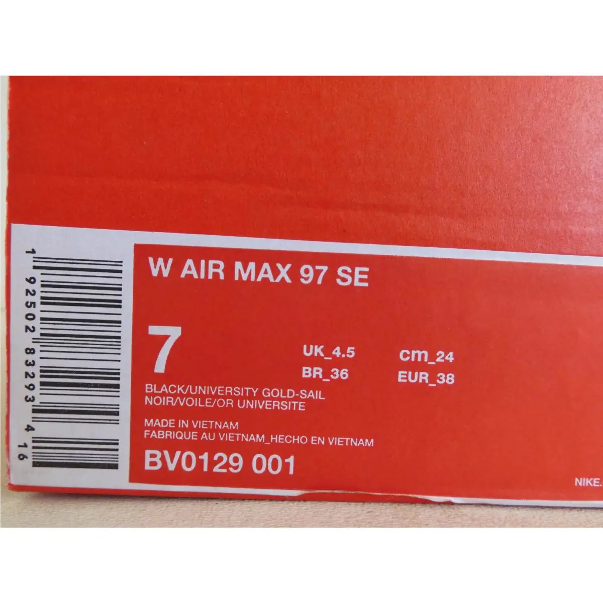Nike shoes - Nike Air Max 97 - Air Max - BV0129 001 - Black (UPC: 0192502832934) 3