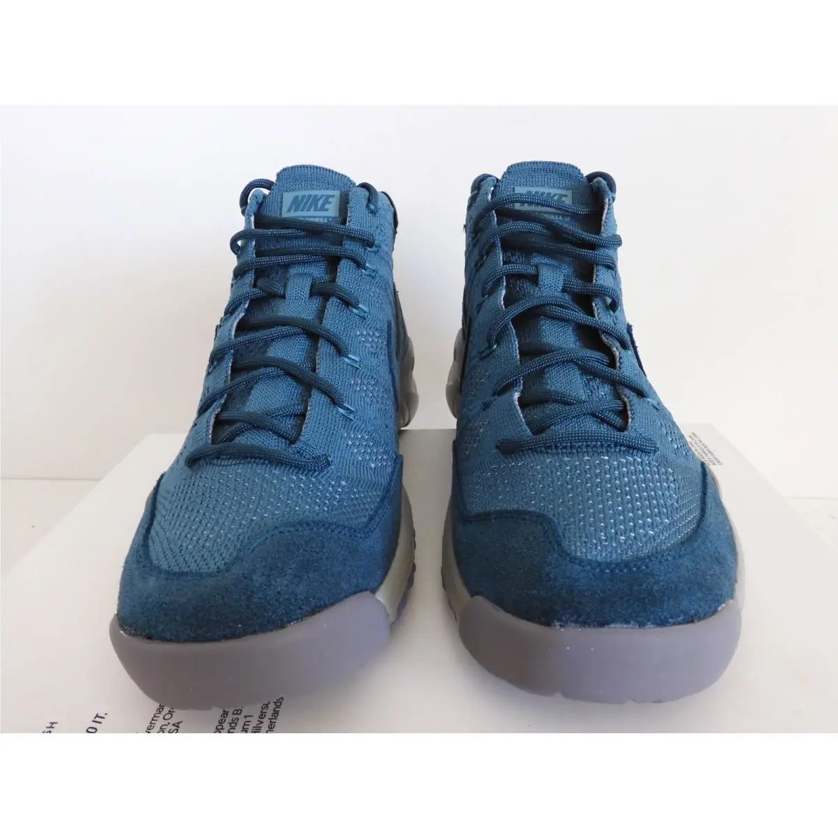 Nike shoes - Nike Flyknit Chukka - Flyknit Chukka - 652961 330 - Blue (UPC: 0659658993976) 1