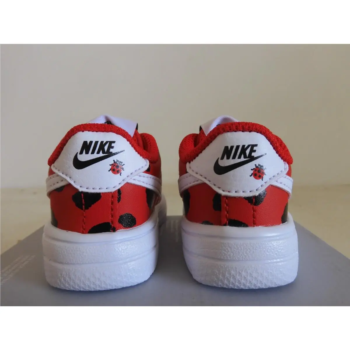 Nike shoes - Nike Air Force 1 - Air Force - Red (UPC: 194957447374) 2
