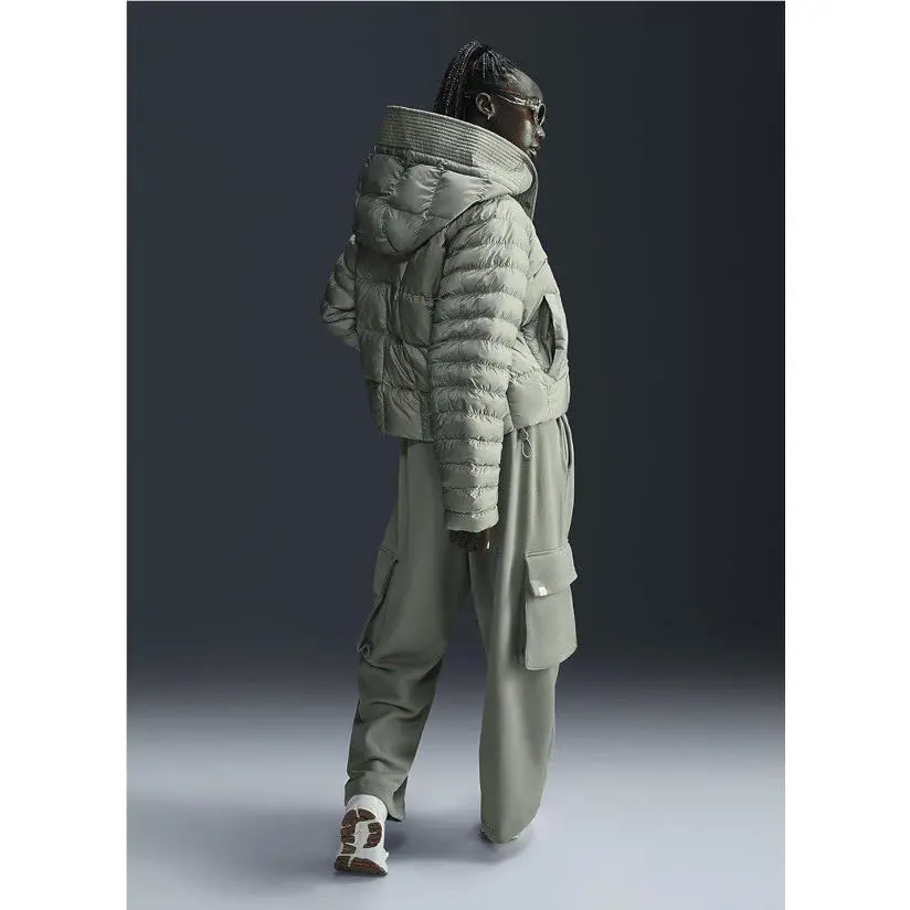 Nike clothing - Nike Sportswear Swoosh Puffer PrimaLoft Jacket - Fb8729-370 - Green 13
