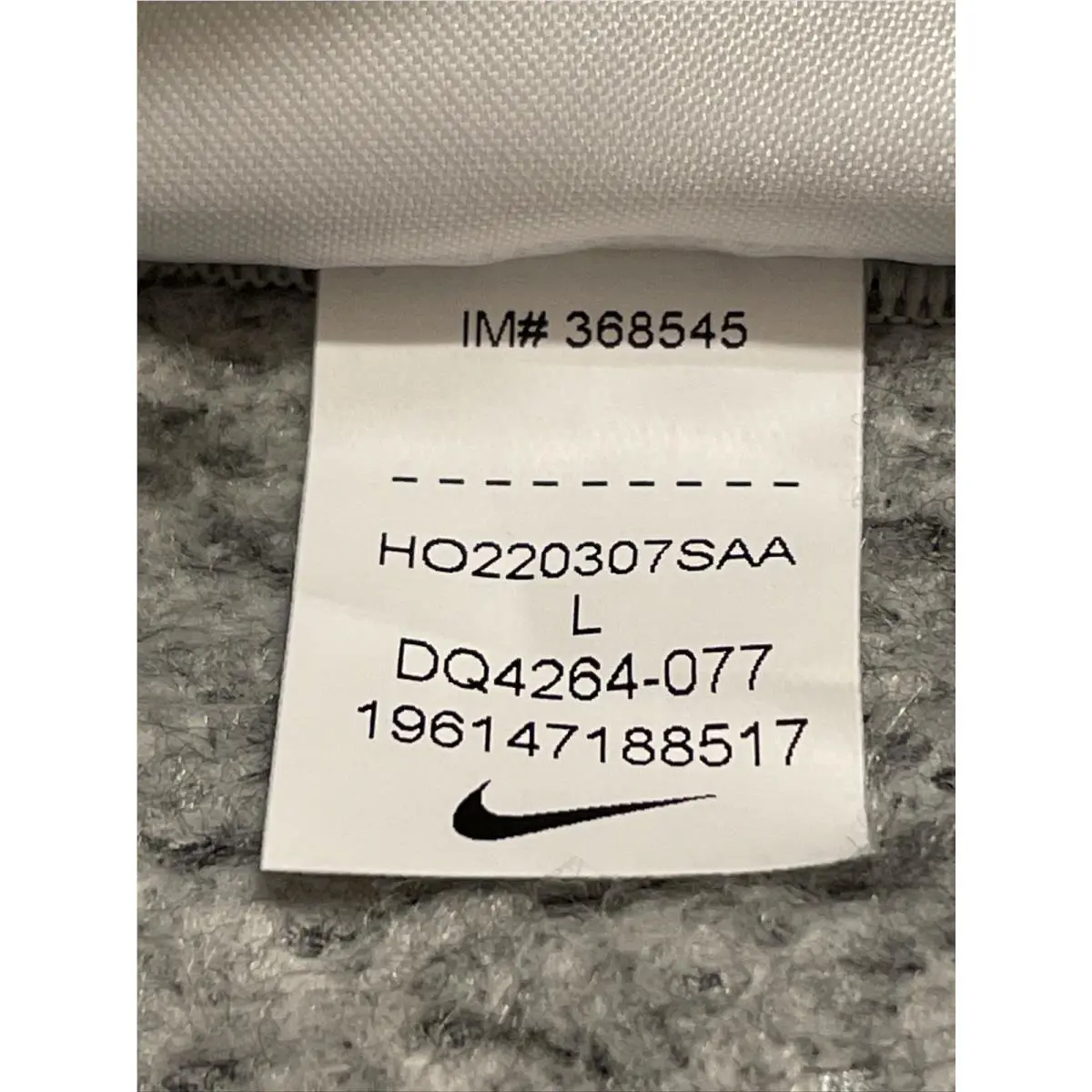 Nike clothing - Grey (UPC: 0196147188517) 10