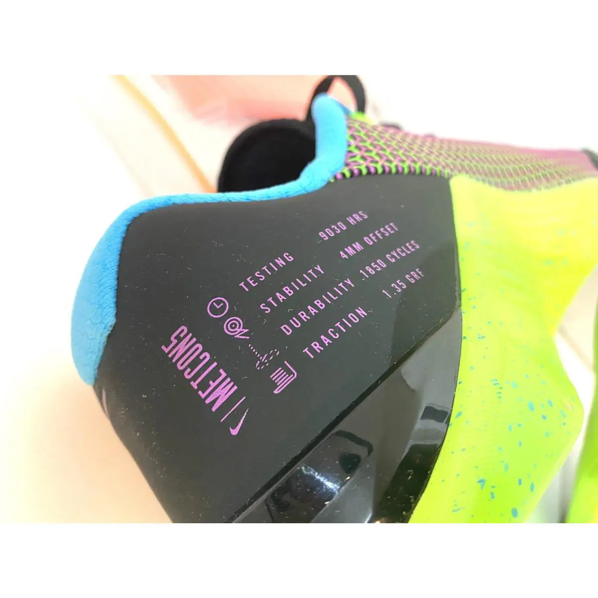 Nike shoes - Nike Metcon 5 AMP - Metcon AMP - CD3395 046 - Black/Fire Pink-Green Strike 1