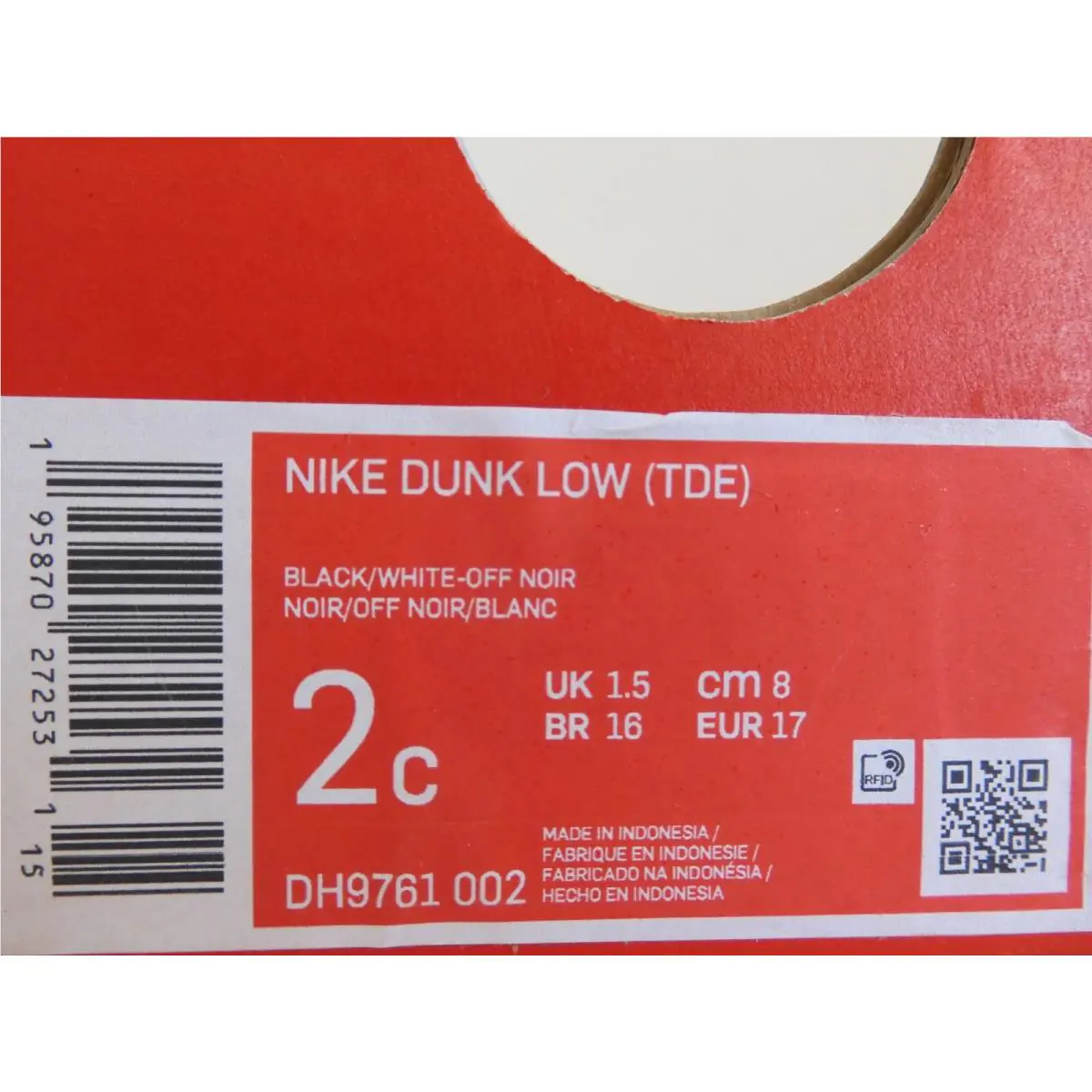 Nike shoes - Nike Dunk - Dunk - Black (UPC: 195870272531) 3